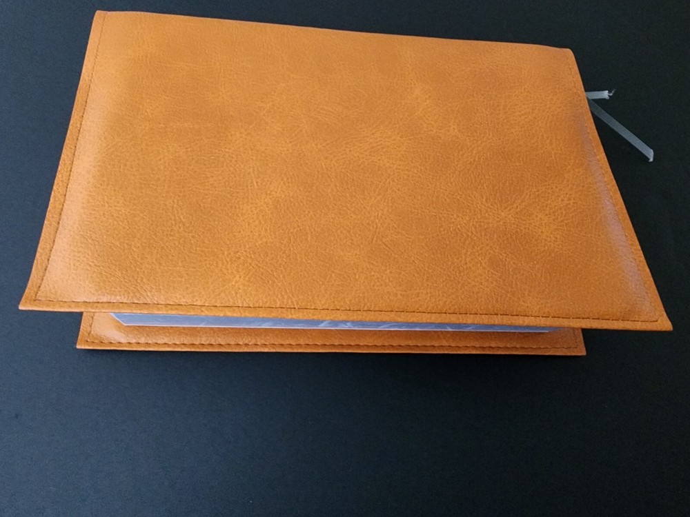 Book Cover Faux Leather
