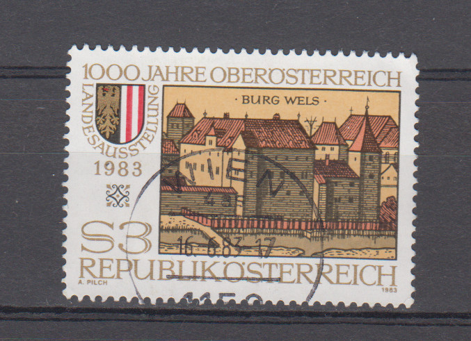 AUSTRIA :  1983 - USED  - SCOTT #  1238  ARCHITECTURE