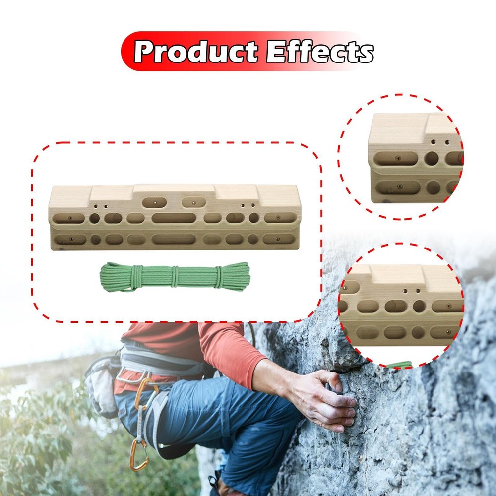 Climbing Hangboard Pull up Forearm Exerciser Wall Hanging Strength Training