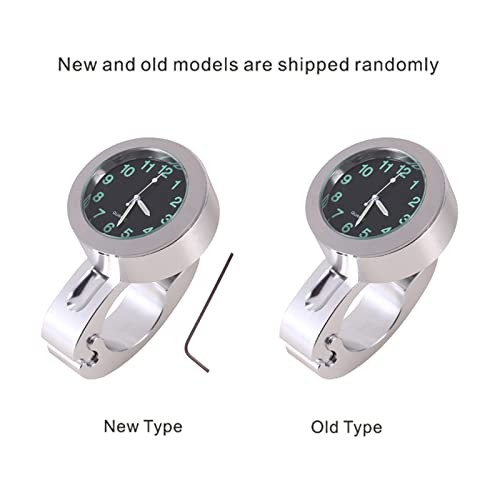 Motorcycle Handlebar Clock, Universal Split Ring Mount Aluminum Motorcycle