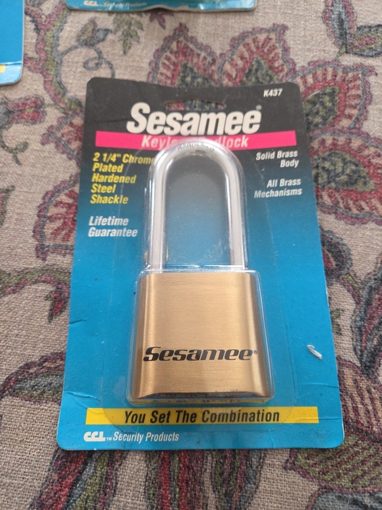 Sesame Keyless Padlock