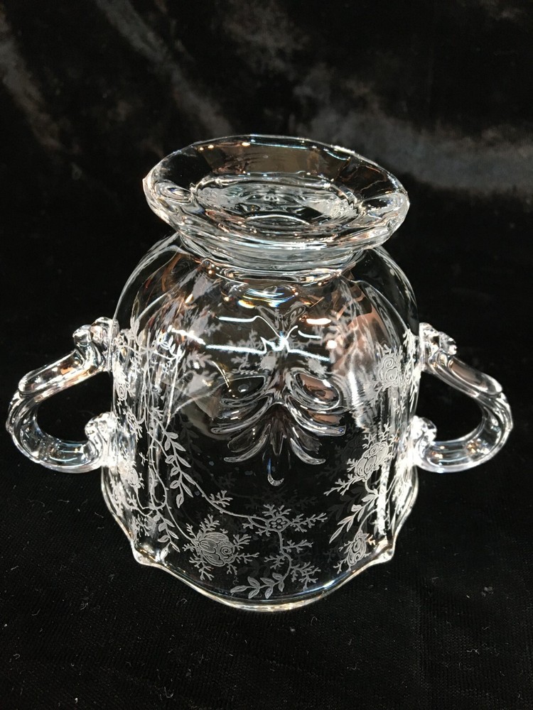 Fostoria CHINTZ Creamer & Open Sugar Set