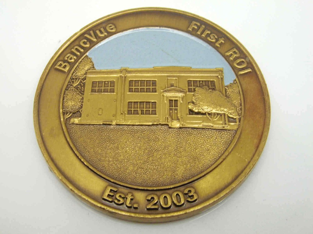 BANCVUE FIRST ROI CHALLENGE COIN