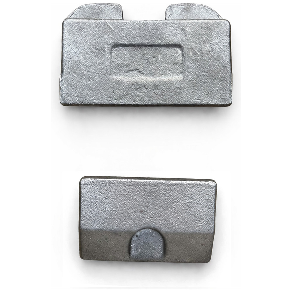 Class II Pallet Fork Blade Hook Set 4" Fork Tine Top & Bottom Hooks Cast Steel