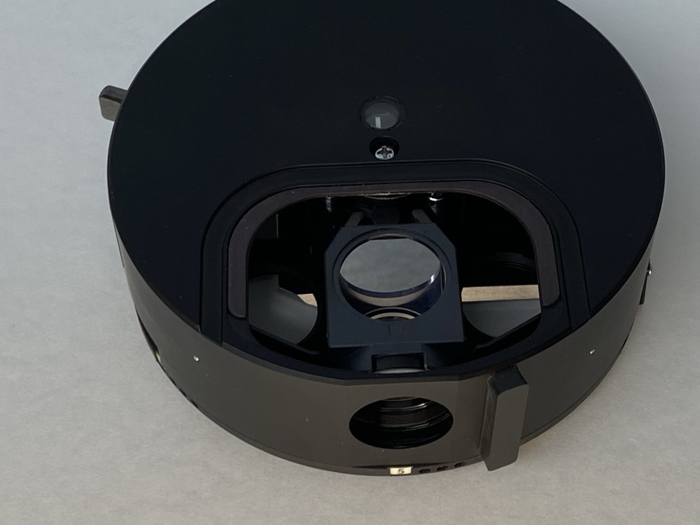 OLYMPUS IX2-RFAC FLUORESCENCE 6 POSITION FILTER TURRET