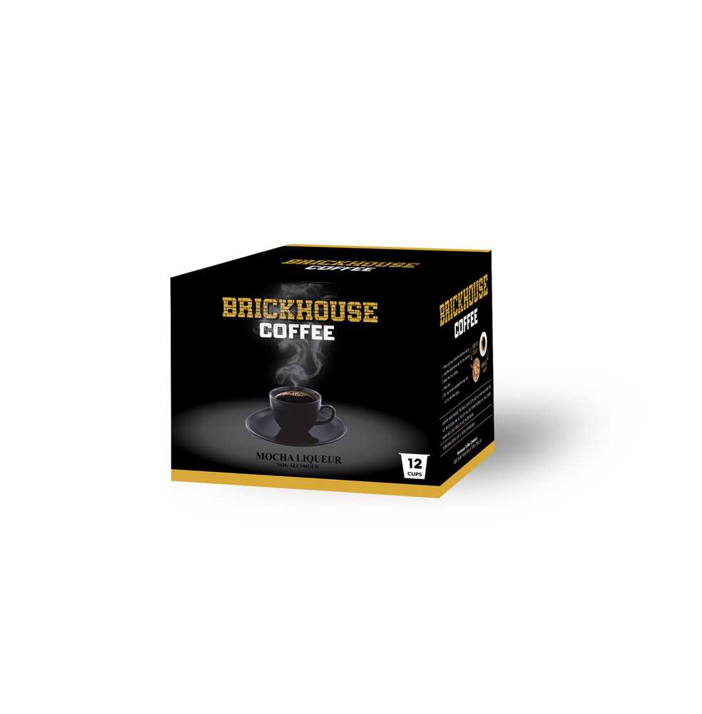 Brickhouse Single Serve Coffee (Mocha Liqueur, 12 count)