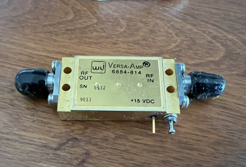 Watkins Johnson Versa-Amp 6884-814 RF Amplifier