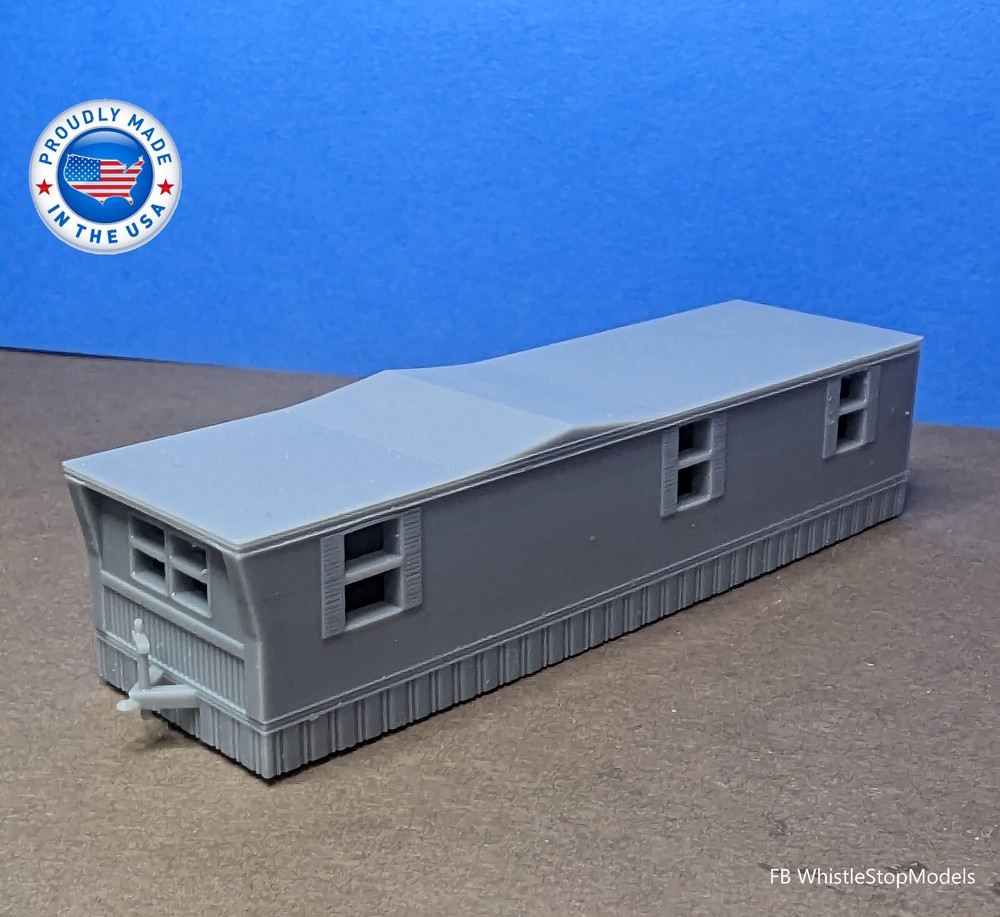 Z Scale Trailer mobile home house 2