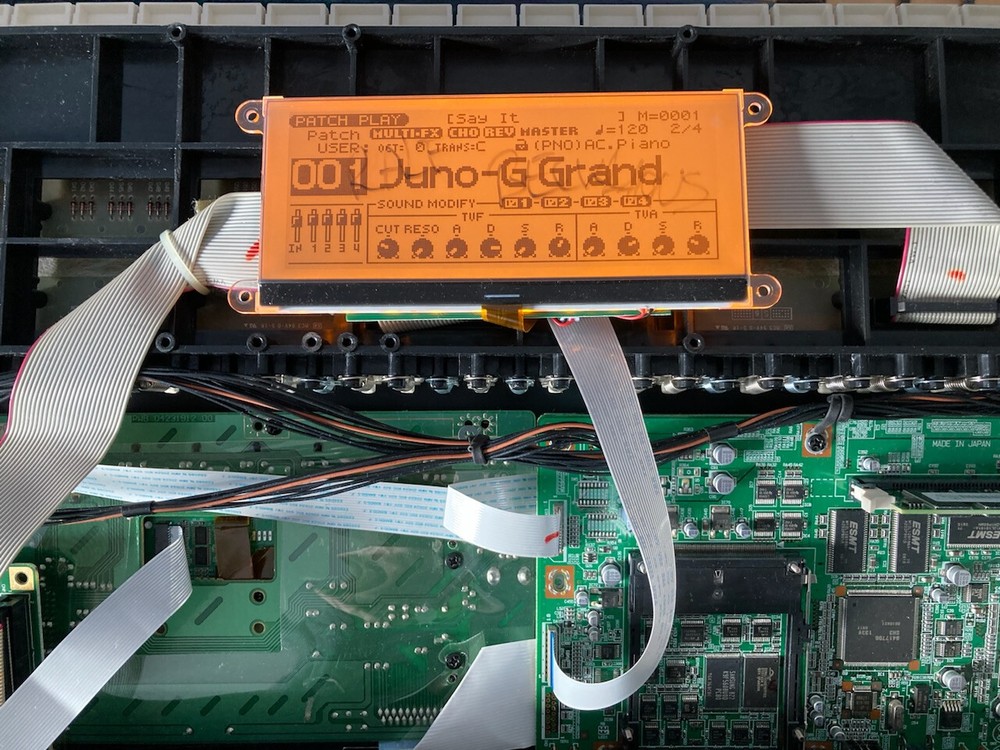 Roland Juno-G Juno g replacement screen LCD display NEW