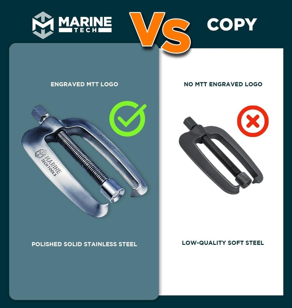 Durable Hydraulic Steering Support Puller for Easy Uflex & SeaStar Removal