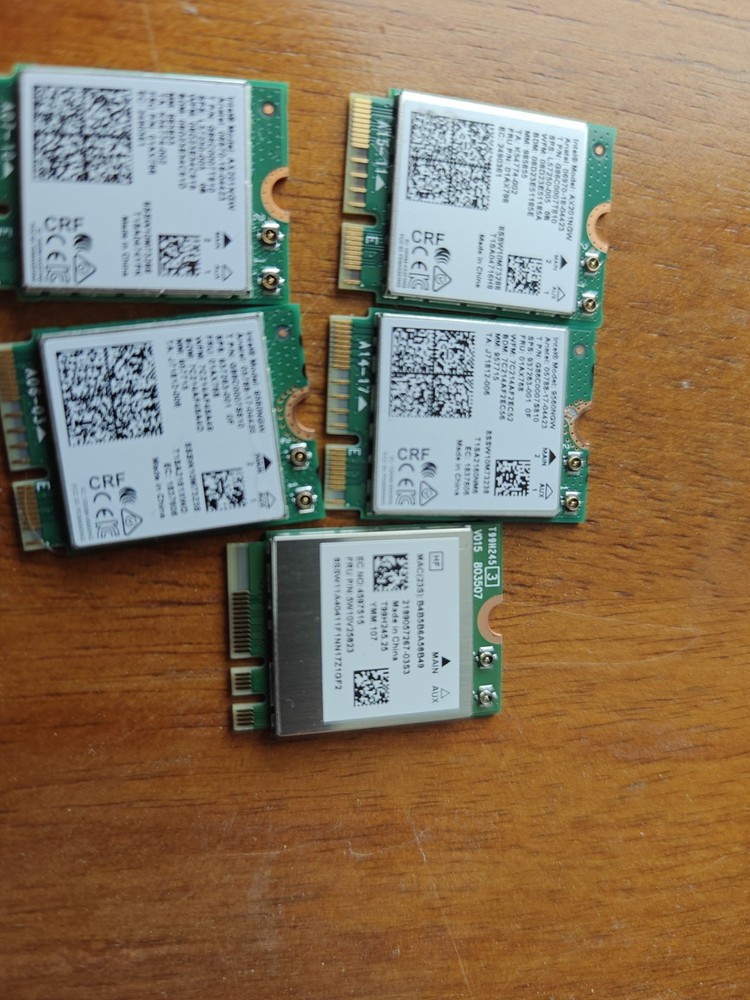 Laptop Wifi Module Intel Mediatek Lot X5