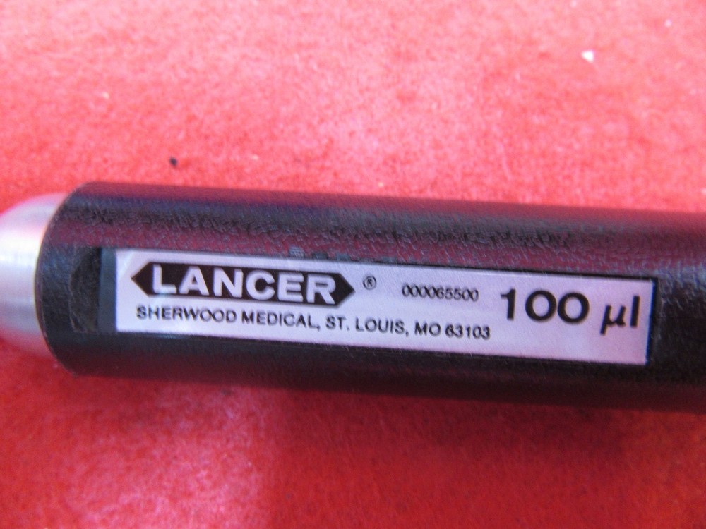 4 - NEW LANCER Precision Pipettor 100 UL Automatic Pipette
