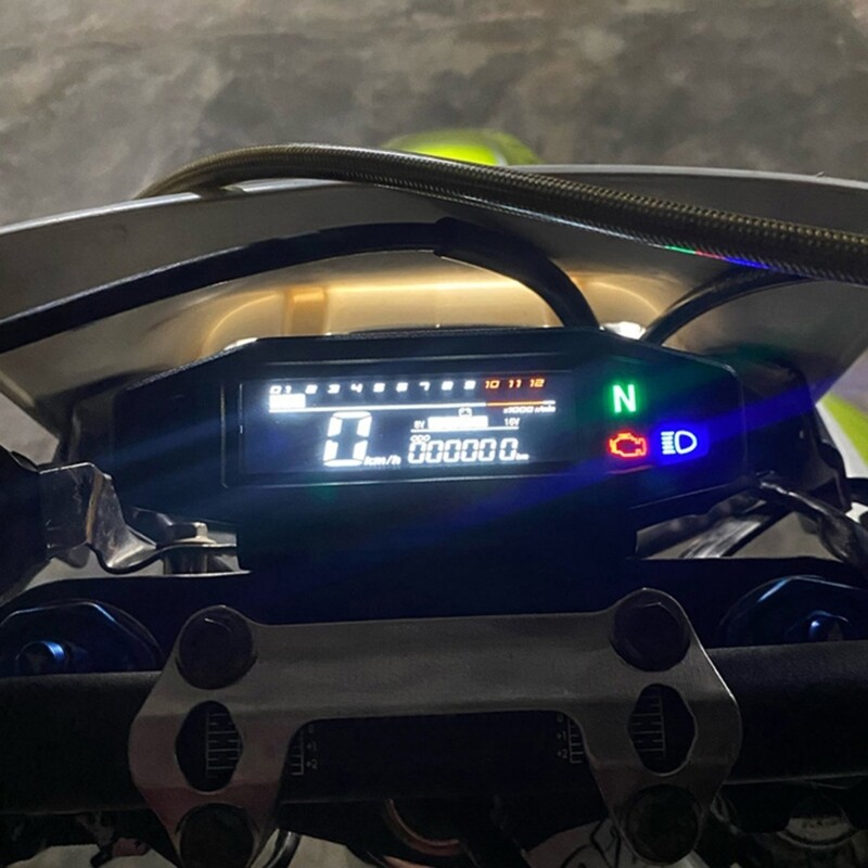 Tacho Hour Meter Gauge Motorbike Engine Tachometer Engine Speedometer