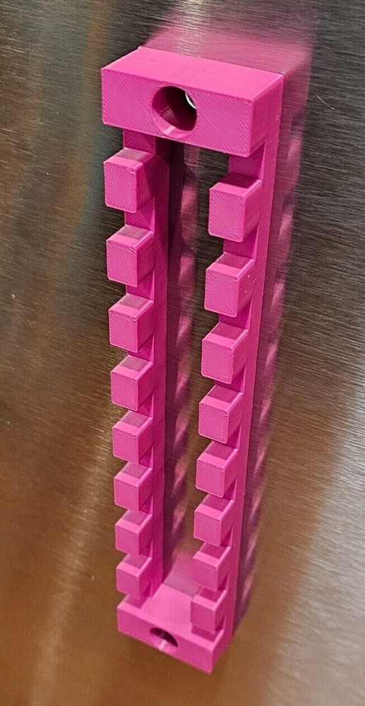 SCREWDRIVER HOLDER Tool Box Organizer Storage W/ Magnet Option Holds 9