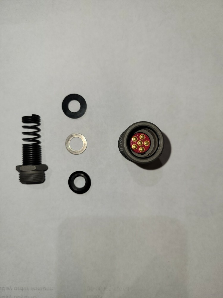 Lot Of 3 Military 6-pin Audio Plug Connectors RT-A 80063 A3167702-2 1909