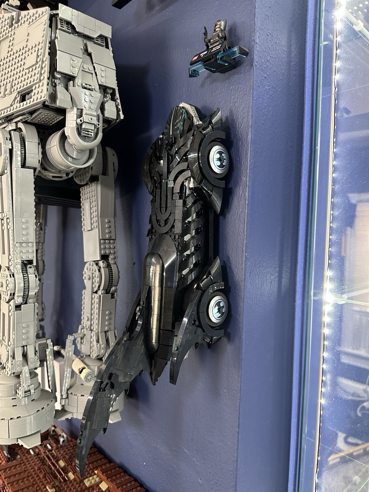 Wall Mount Display For Lego Batman Forever Batmobile