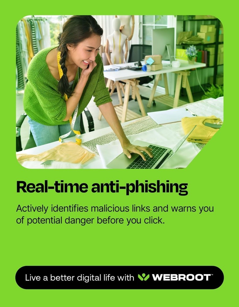 Internet Security Complete 2025: 5 Device Antivirus + Password Manager & Backup