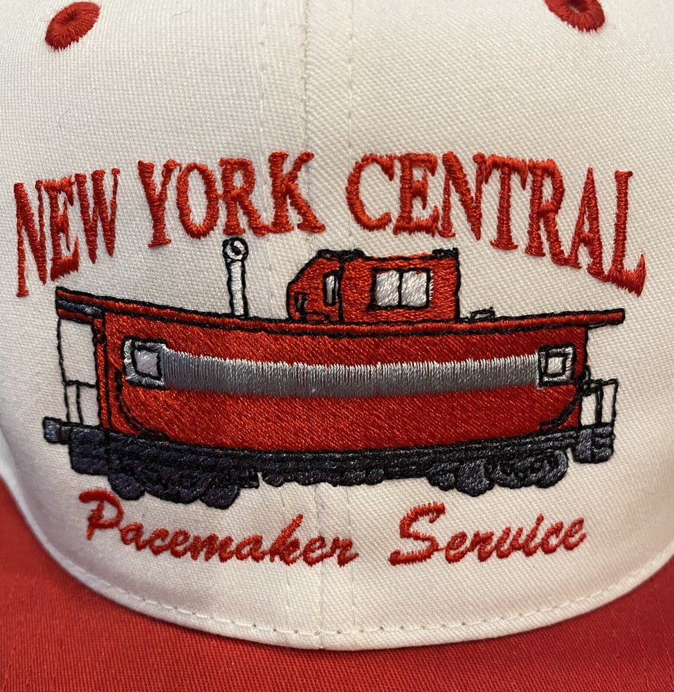 NEW YORK CENTRAL RAILROAD PACEMAKER EMBROIDERED HAT