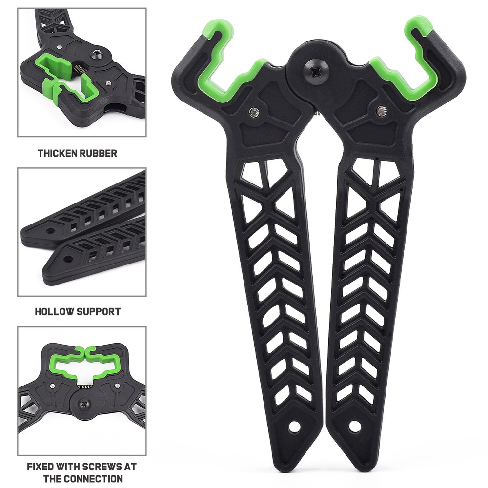 1PCS Compound Bow Stand Holder Bracket Kick Rack Archery Shooting Target Hunting