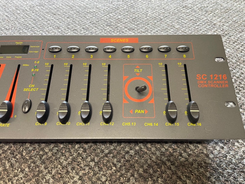 DMX SCANNER CONTROLLER SC-1216 (great condition - open box but never used)