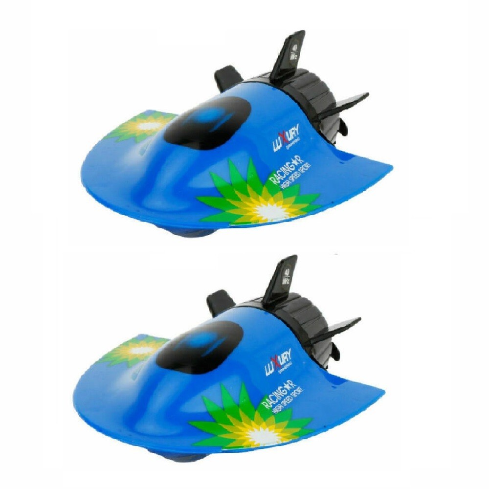 Underwater Model Boat Toy Remote Control Submarine Devil Fish Sightseeing Boat j