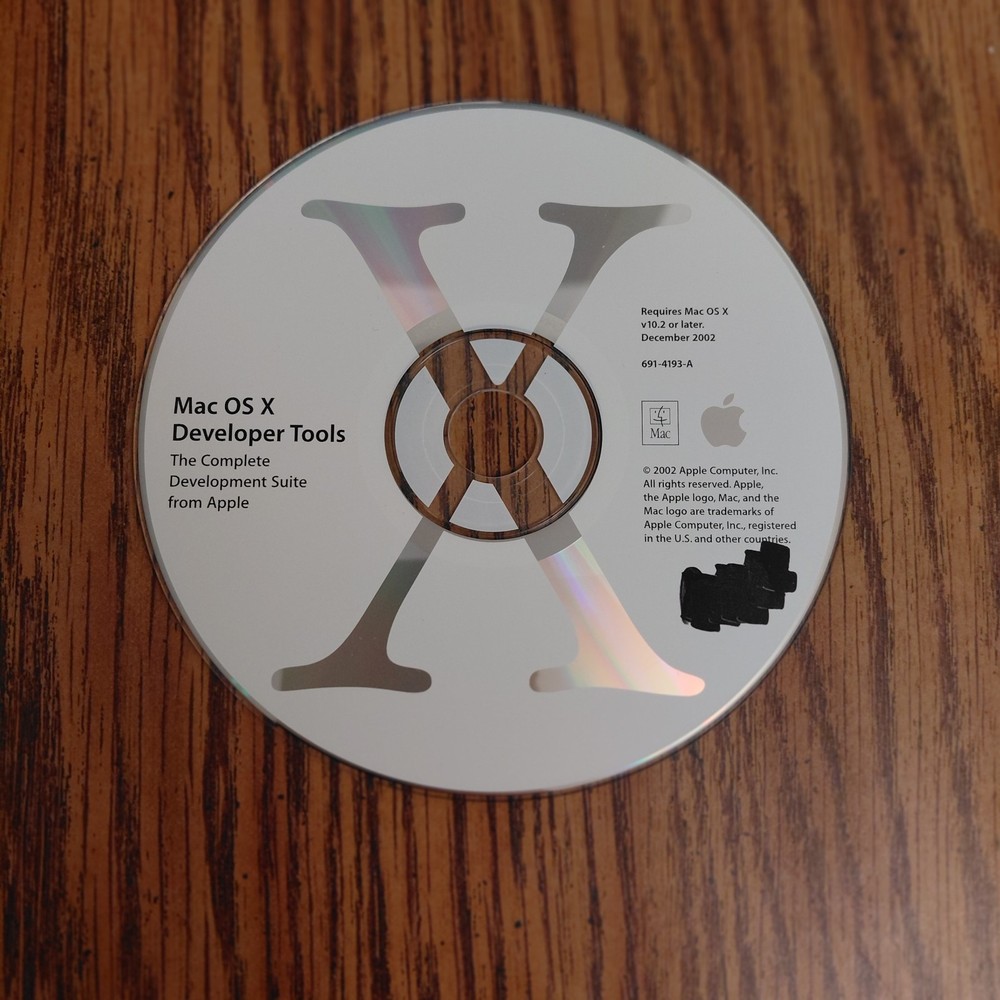 Mac OS X Developer Tools, The Complete Development Suite. V 10.2 Or Later, 2002