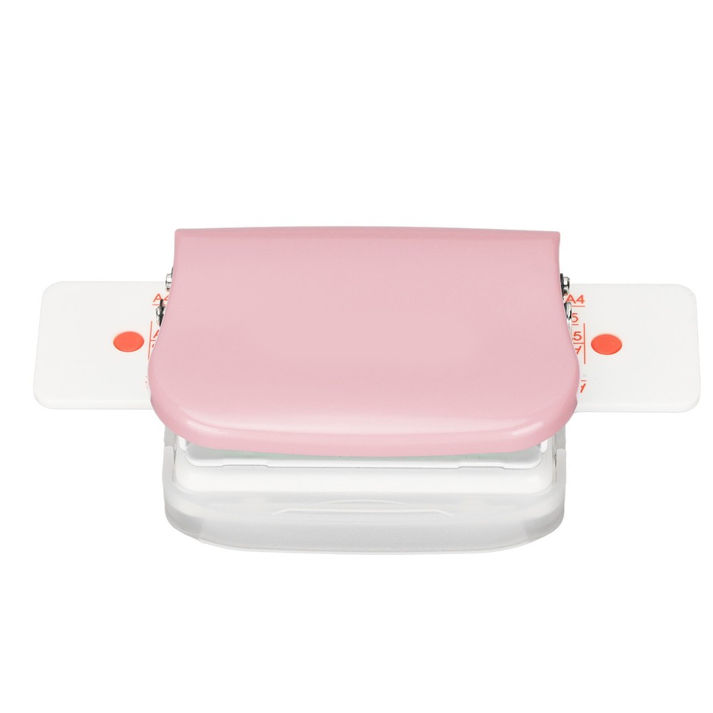 (3)6 Holes Cinch Book Binding Machine Mini Manual Binding Machine With Ruler⭐