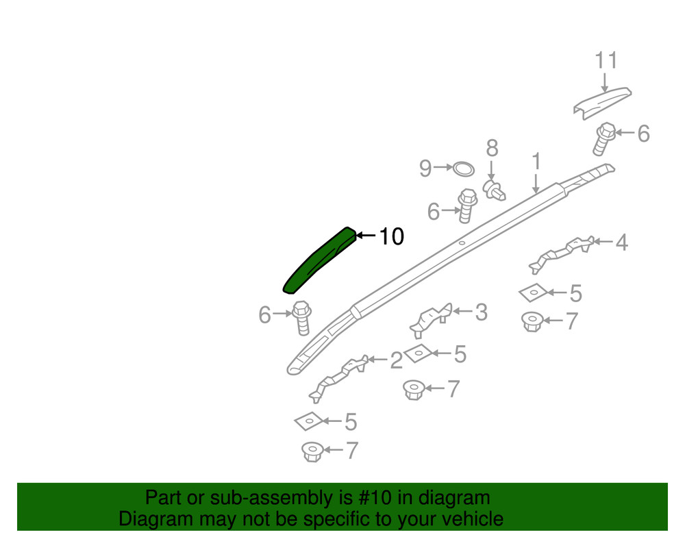 Genuine Mitsubishi Front Cover 7661A231