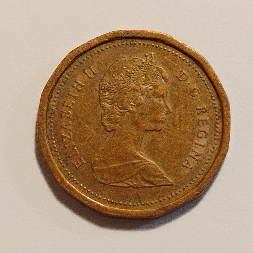 1984 - One (1) Canadian Cent - 2