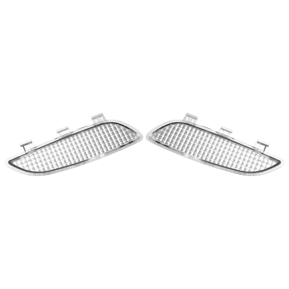 Clear Front Bumper Side Marker Lights Reflector For BMW M3 E90 E92 E93 2008-13