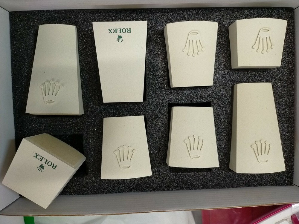 Set Of 8 Original Rolex Display Bases