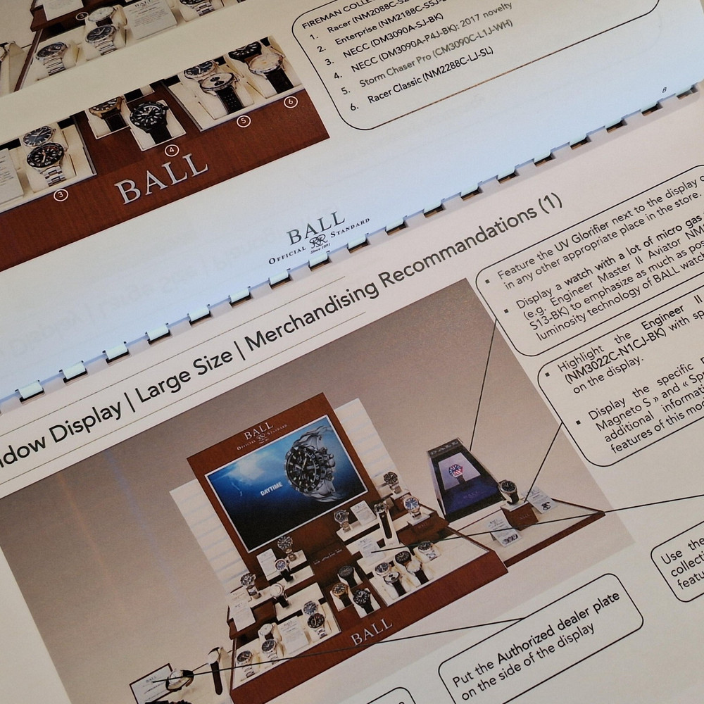 Ball retailers planogram catalogue