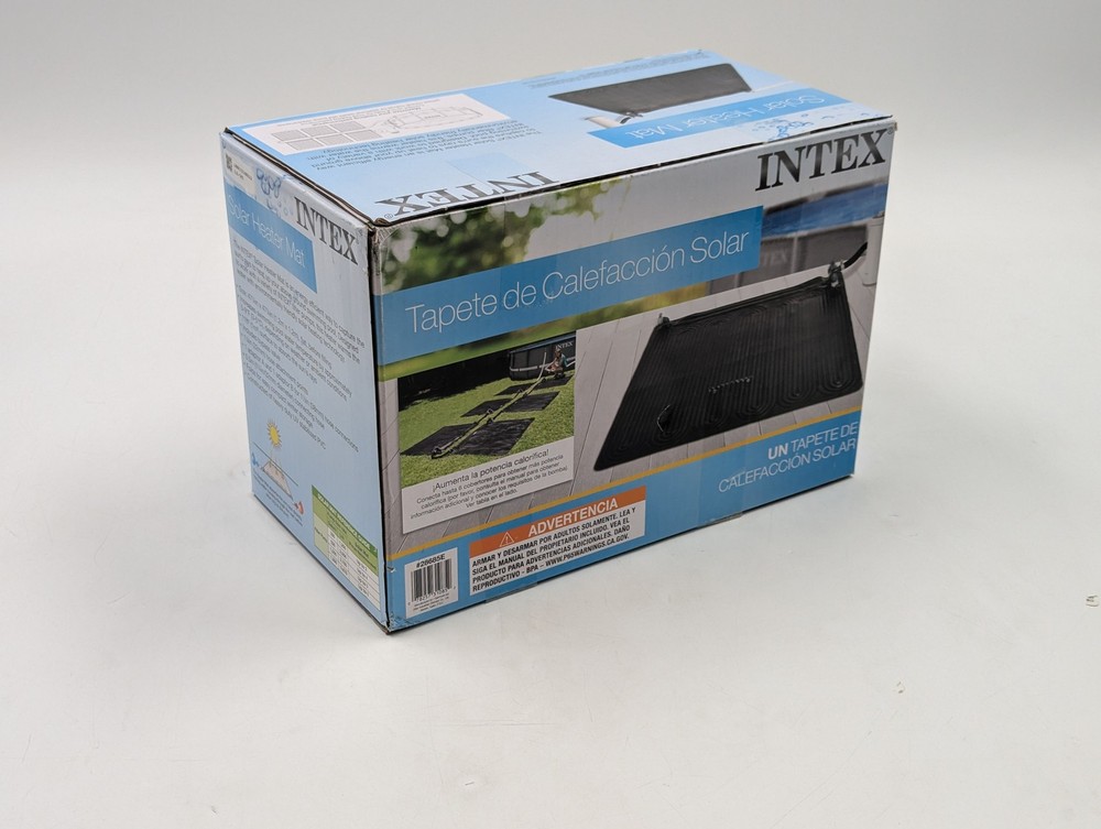 Intex Solar Heating Pad and Jack's Magic Water Surface Cleaner for Pool