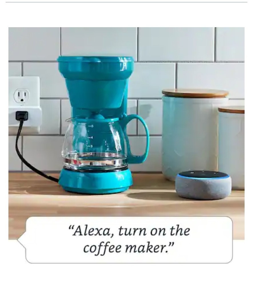 Amazon Smart Plug White Alexa Voice Control