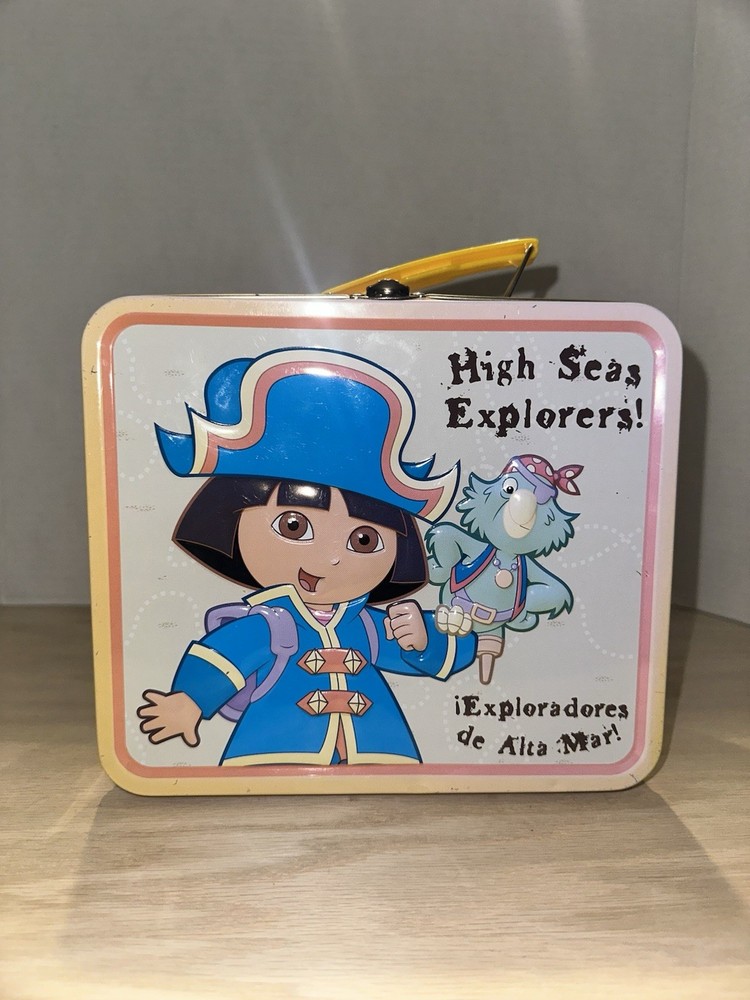 Nickelodeon Dora the Explorer High Seas Explorers Metal Lunchbox