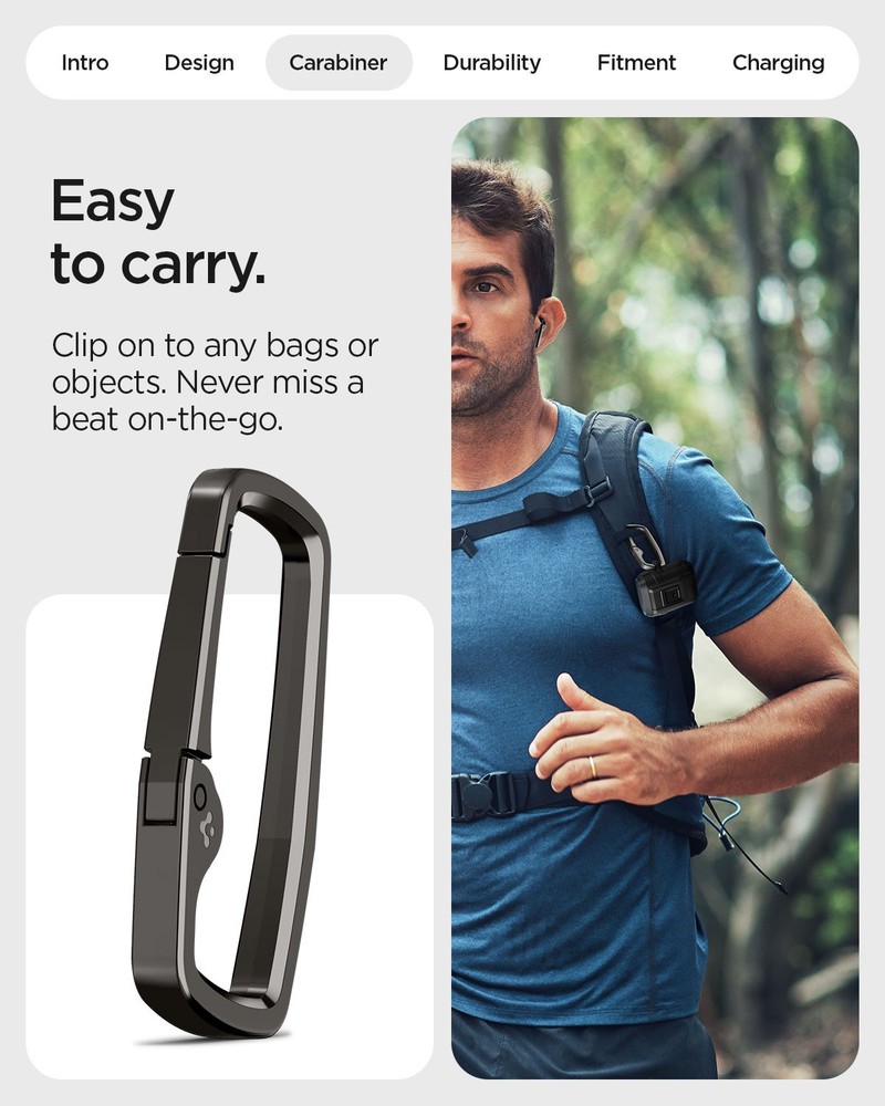 For Pixel Buds 2a | Spigen Lock Fit Case