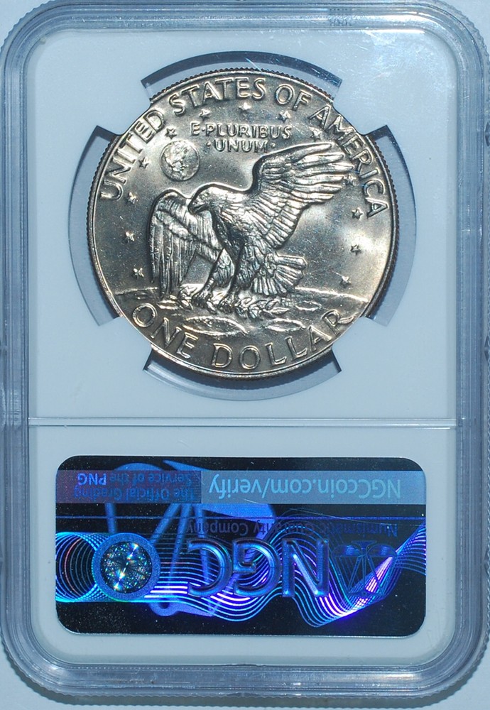 1978 D NGC MS66 $1 Eisenhower Ike Dollar Great Color