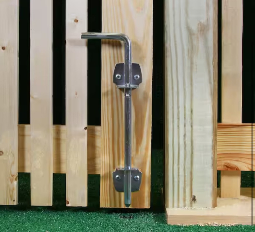 Everbilt 12in Cane Bolt For Gates/Doors Latches Locks