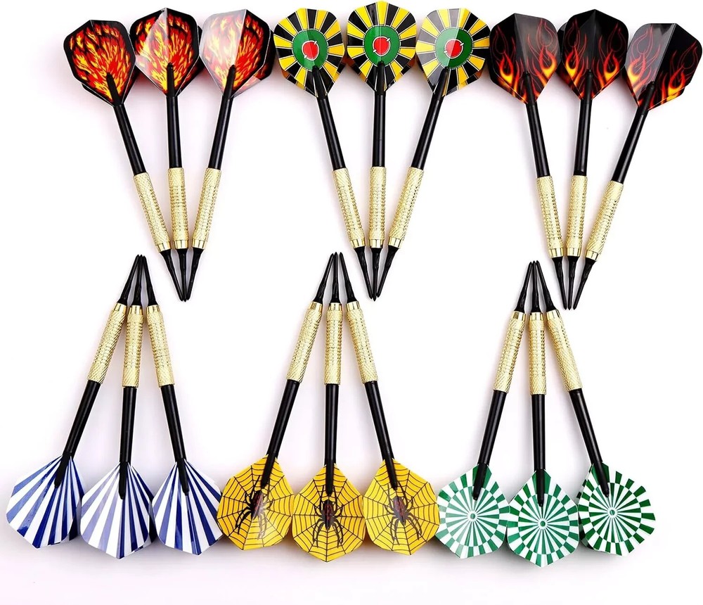 Soft Tip Darts for Electronic Dartboard Plastic Point Dart with Standard...