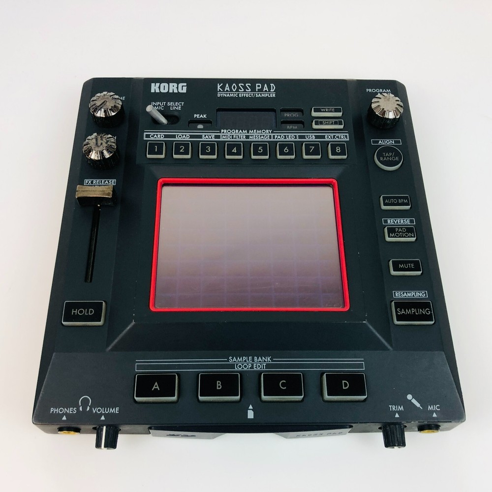 KORG KP3 KP-3 Kaoss Pad Dynamic Effect Sampler Sequencer Tested Dynamic Effect