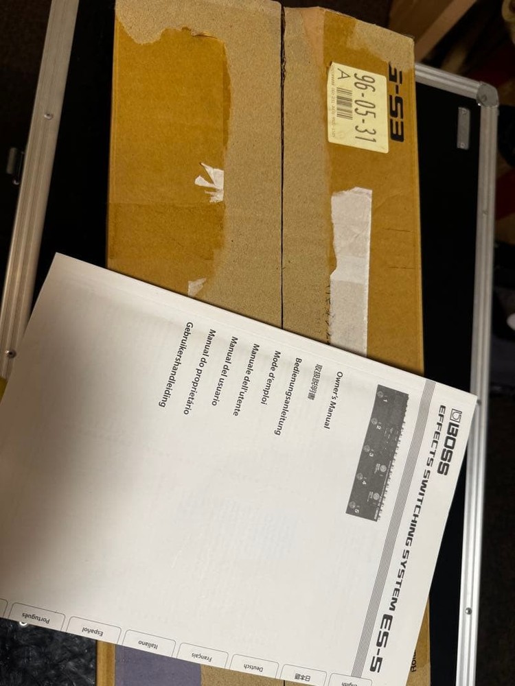 BOSS ES-5 effects switching system 821272