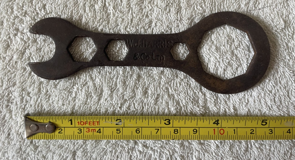 Vintage W J Harris & co Ltd Spanner