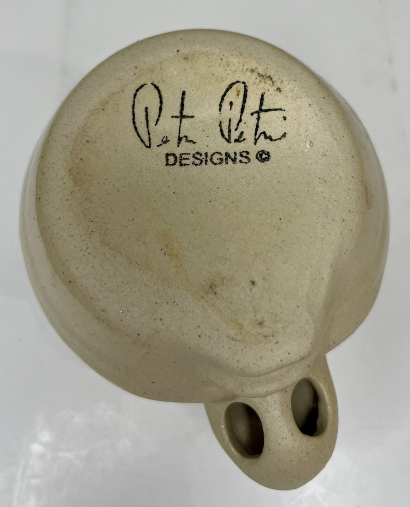 Peter Petrie Designs It's Snot a Mug Pottery Egg Separator Whimsical Kitchen