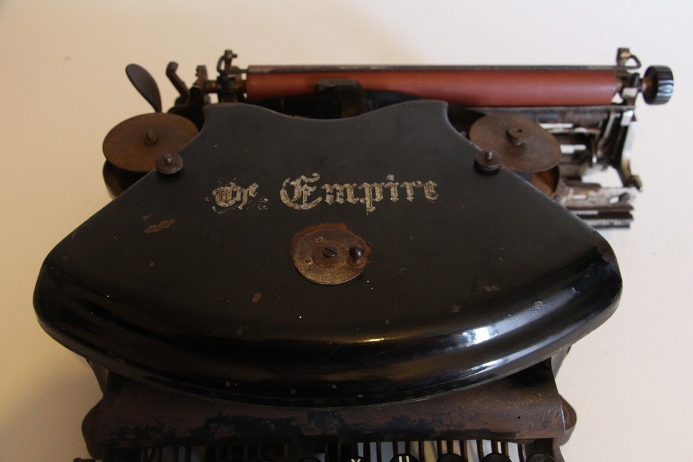 Antique Typewriter (Rare) - The Empire - Manual Typewriter