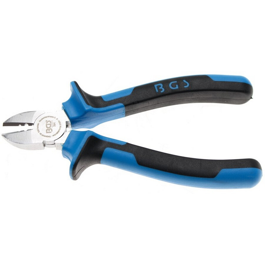 Cutters Cut Diagonal l.165 C/Stripper Blue Black - Code bgs394 FBGS394 (B