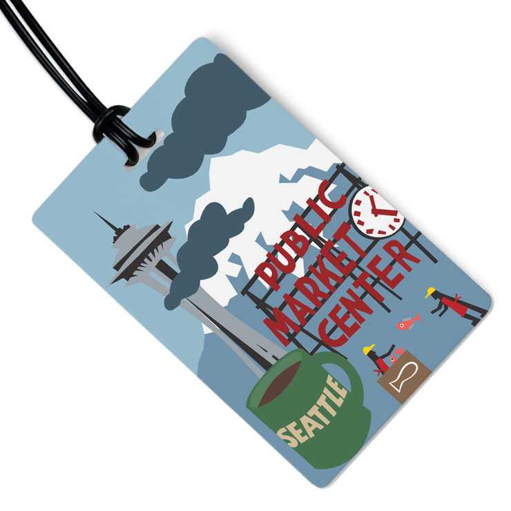 Destination Inspired Luggage Tag | Seattle