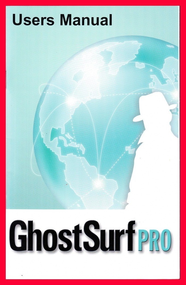 Ghost Surf Pro - Users Manual - Excellent Used Condition - Very Fresh - Nice!