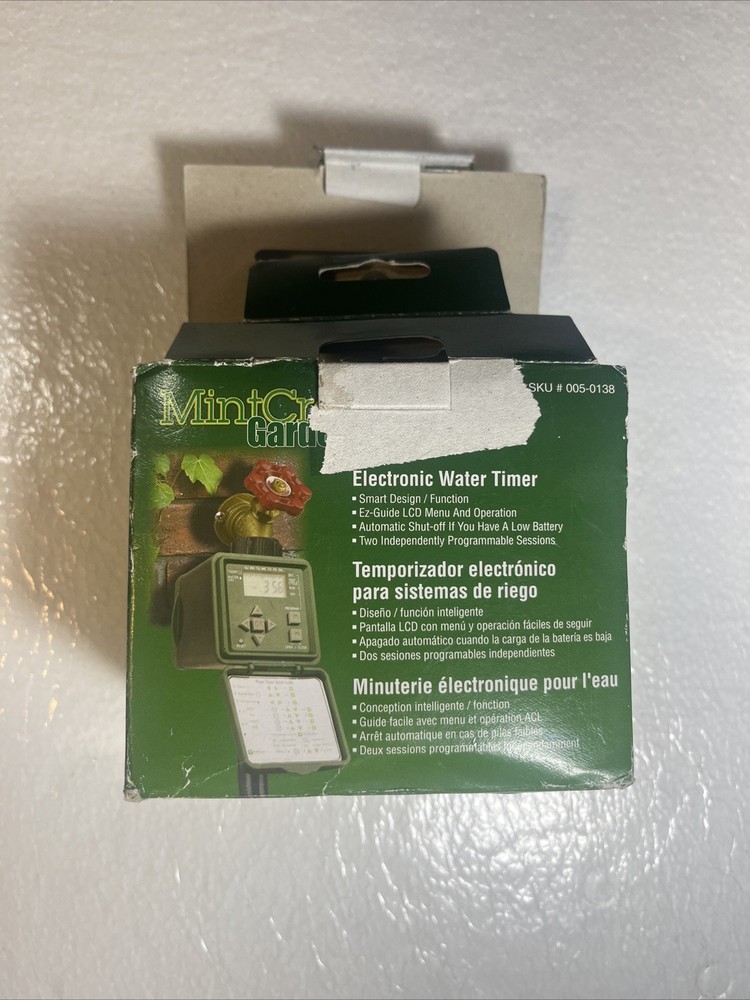 Mint Craft Garden Electric Water Timer