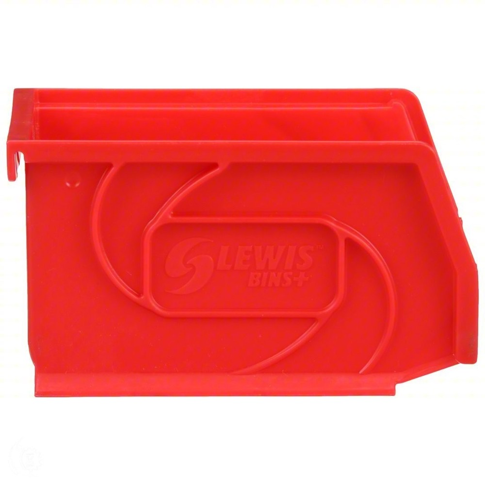 LewisBins PB54-3 Hang and Stack Bin - Red MFGD