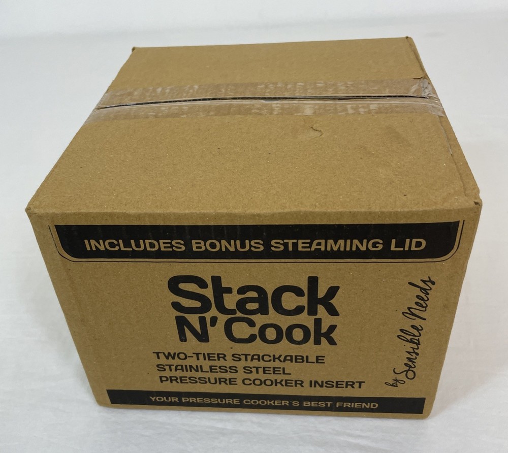Stack & Cook 2 Pressure Cooker Insert Sensible Needs NEW